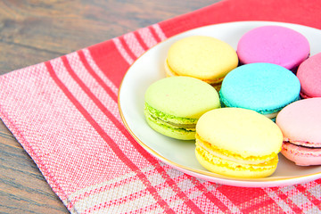 Sweet and Colourful French Macaroons