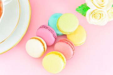 Sweet and Colourful French Macaroons