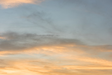 Naklejka na ściany i meble Sky sunset background