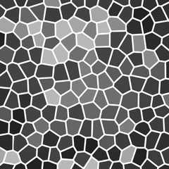 grey wall mosaic