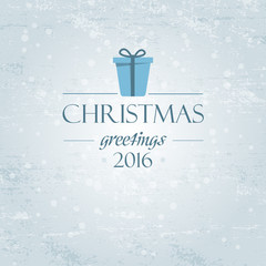 Christmas light vector background. Card or invitation