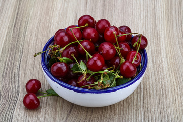 Cherry in the bowl