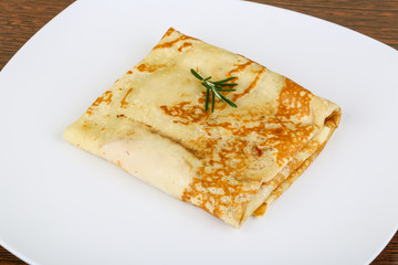 Stuffed pancake