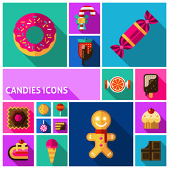 Candy Icons Set