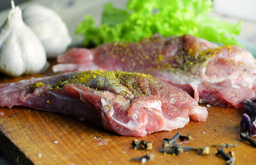 fresh raw meat turkeys