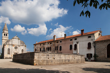 Fototapeta premium Church San Vicenzo (Svetvincenat)
