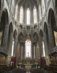Narbonne (France), cathedral interior