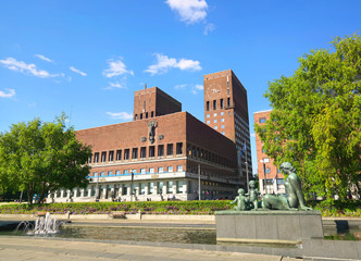 Fototapeta na wymiar Oslo City Hall