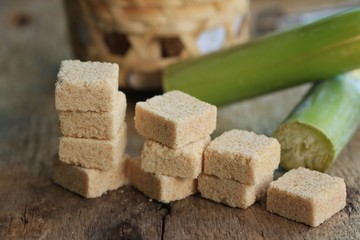 Organic cane sugar cubes