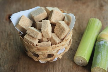 Organic cane sugar cubes