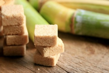 Organic cane sugar cubes