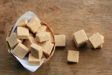 Organic cane sugar cubes