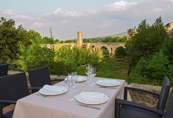 restaurante con vistas