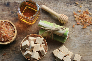 Organic cane sugar cubes