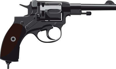 Old Revolver Nagant
