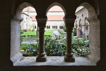 View of the garden