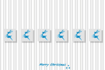 Rentiere - Vektor Grafik