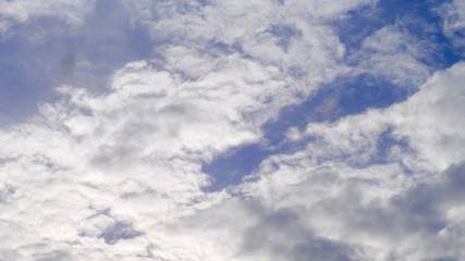 Obraz premium blue sky and beautiful clouds