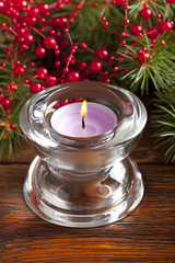 Christmas candle