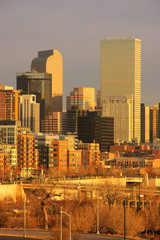 Fototapeta na wymiar Skyline of Denver in Colorado, USA.
