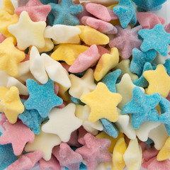 Fototapeta na wymiar Colorful candy stars