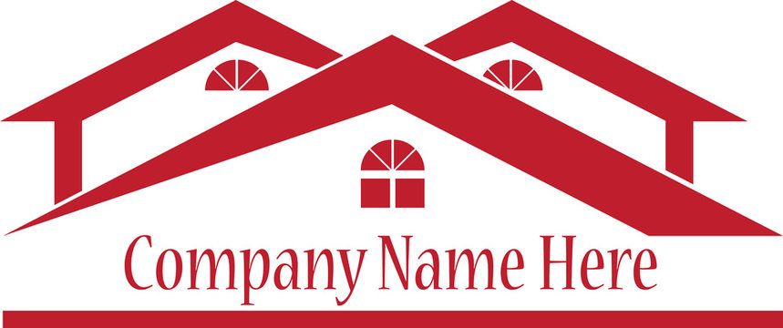Real Estate Logo Red