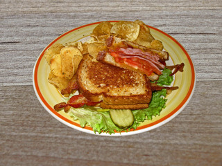 Ham Sandwich Toasted Bread
