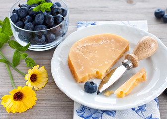 Hard cheese from Holland