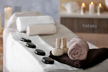 Place for relaxation in modern wellness center