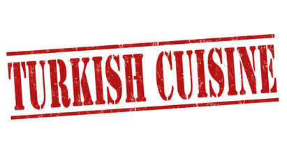 Turkish cuisine stamp