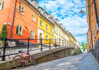 Rue à Stockholm, Suède