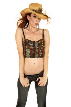 cowgirl halter top stand expressive
