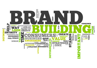 Wordcloud Brand Building
