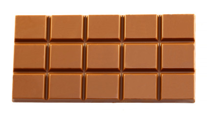 Tasty big bar of chocolate