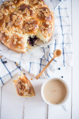 blueberries buns