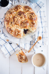 blueberries buns