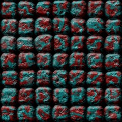 Decorative stones of different shapes - pattern 