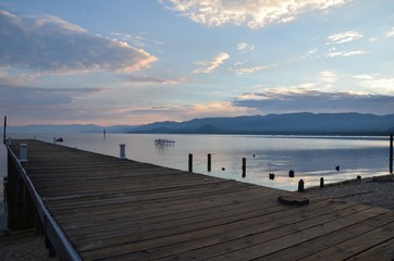 Obraz premium Tahoe Pier