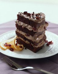 Four Layer Chocolate Cake