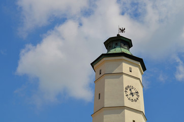 Fototapeta na wymiar Sandomierz town hall tower. Poland