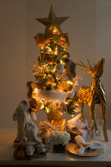 seasonal fetive christmas decorations and gifts