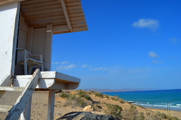 Lifeguard on a beach