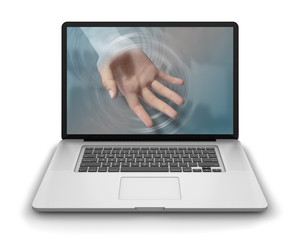 Helping Hand Laptop Computer
