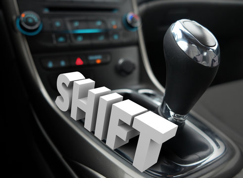 Gear Shift Driving Car Auto Change Direction Reverse Course
