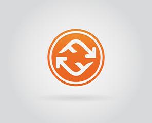 Logo Icon Design Template Elements in Vector Letter