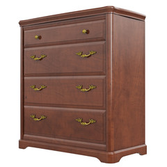 Classic wooden commode
