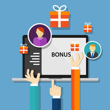 bonus employee reward  benefits promotion offer 