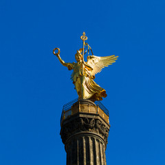 Victory Column Berlin. statue of victory (siegessaule)