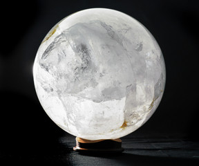 Quartz Sphere mineral spherical