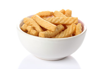 junk food issolate on white